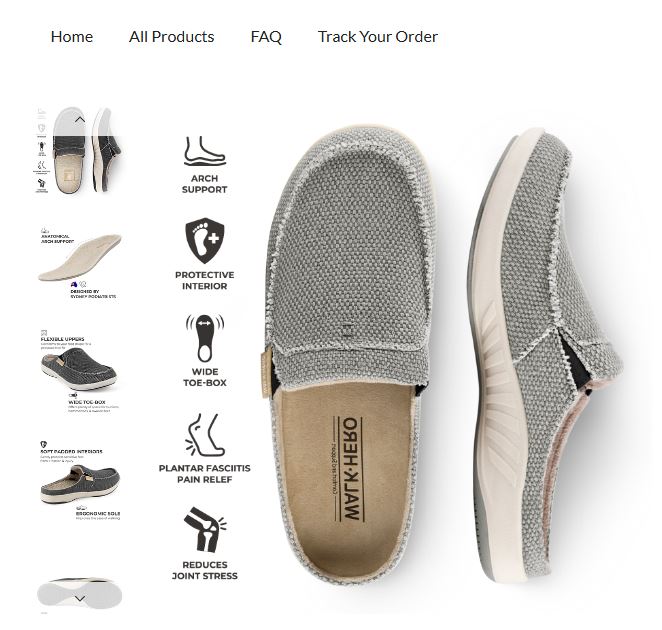 arch fit slippers