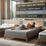 Top 3 Best Rated Mattresses for Back Pain Relief and Restful Nights