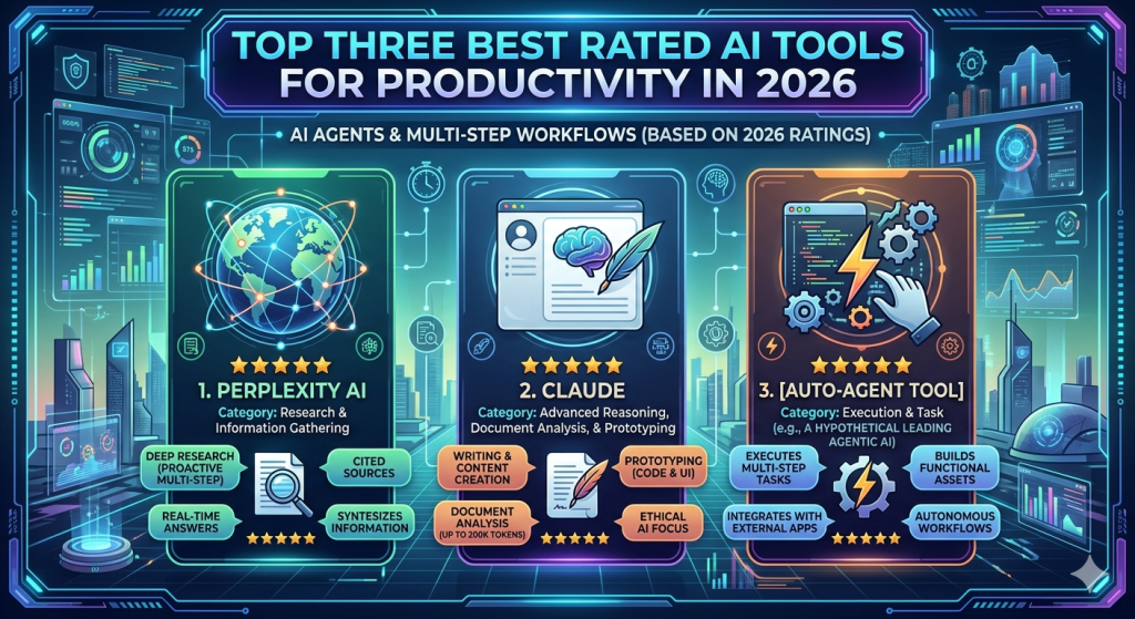 Top 3 Game‑Changing AI Productivity Tools