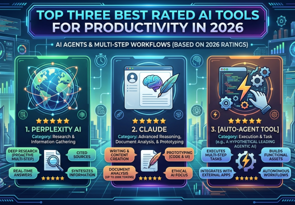 Top 3 Game‑Changing AI Productivity Tools