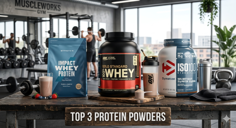 Top 3 Power Pack Tested Protein Powders for Muscle Gain