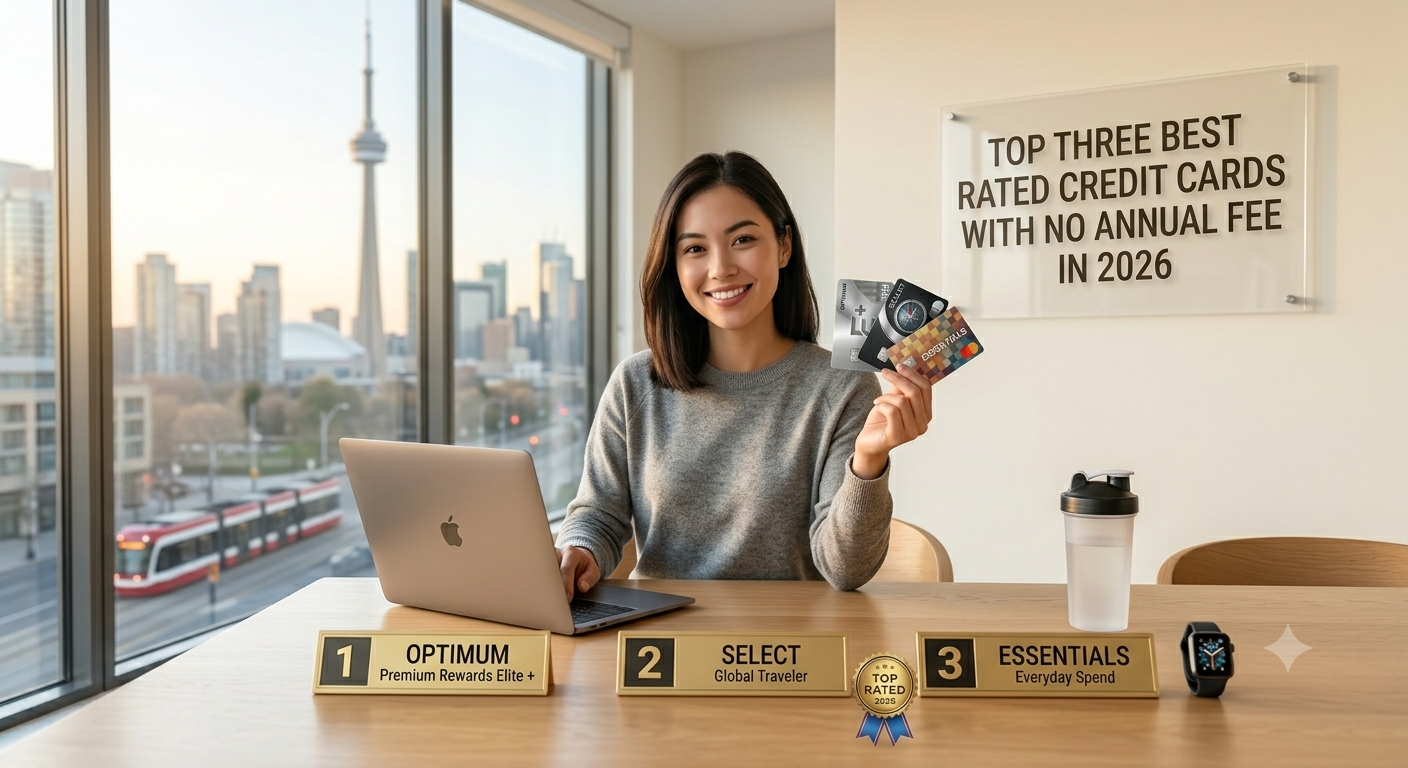 Top Three Best Rated Credit Cards With No Annual Fee in 2026